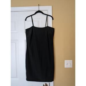 Vintage David Josef for Saks Fifth Avenue 100% Silk Slip Dress Minimalist 90s